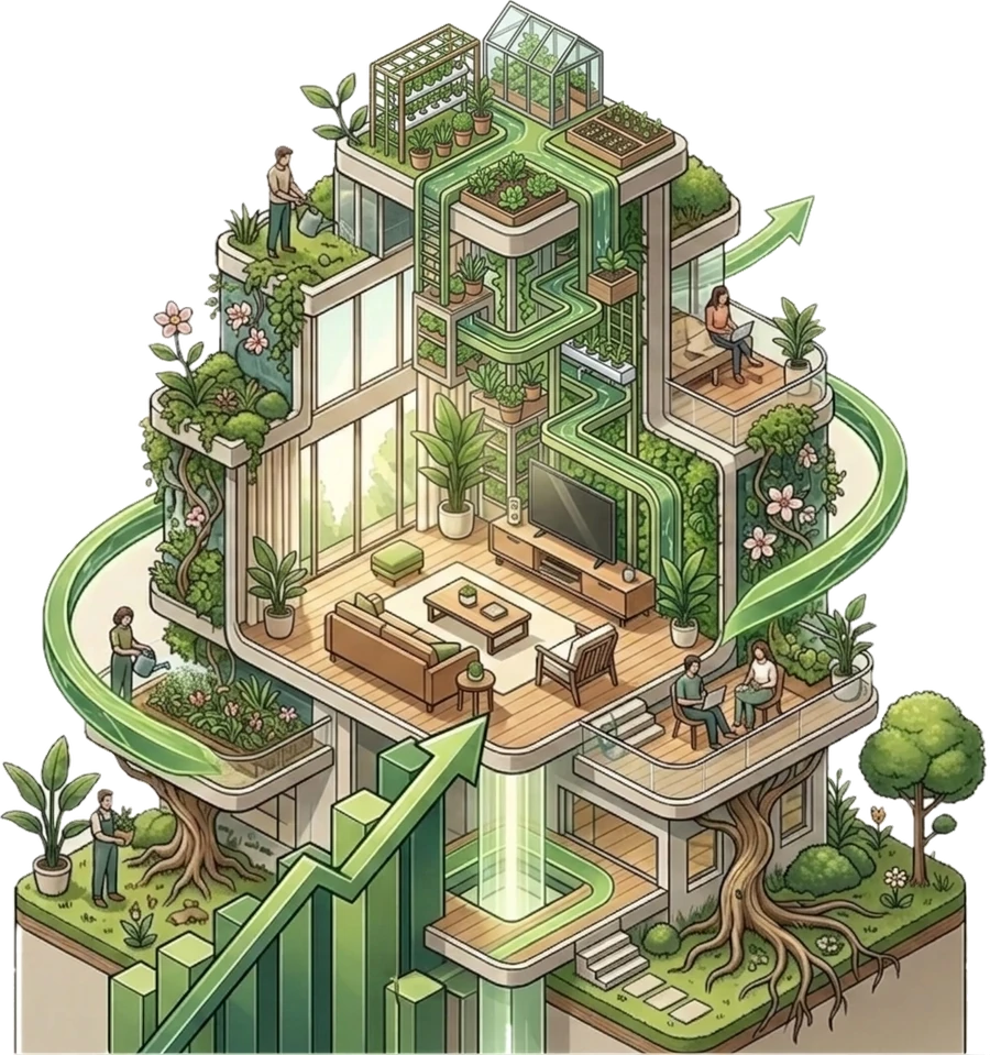 盈寓：綠意與資產共同成長的居住空間